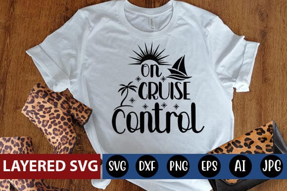 On cruise control Svg SVG Blessedprint 