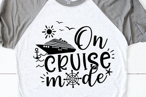 On Cruise mode Svg | On cruise mode shirt | Cruise Svg | Cruise Cut File | Birthday Cruise Svg | Silhouette Cameo, Cricut SVG 1uniqueminute 