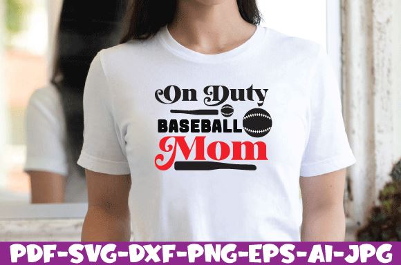 on duty baseball mom SVG farhad farhad 