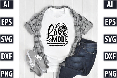 On lake mode SVG SVGista 
