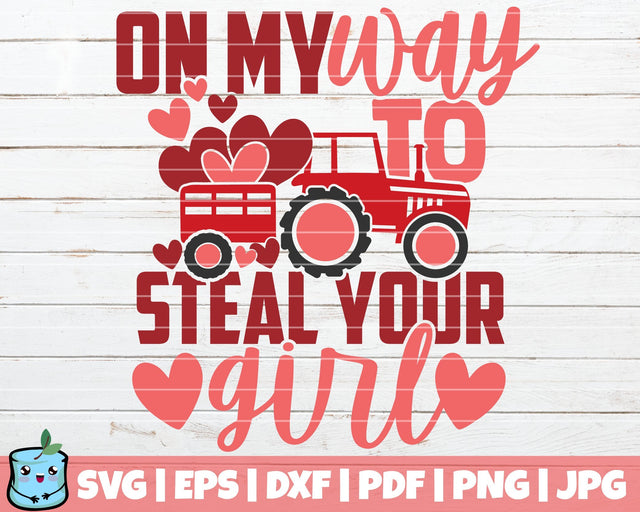 On My Way To Steal Your Girl SVG MintyMarshmallows 