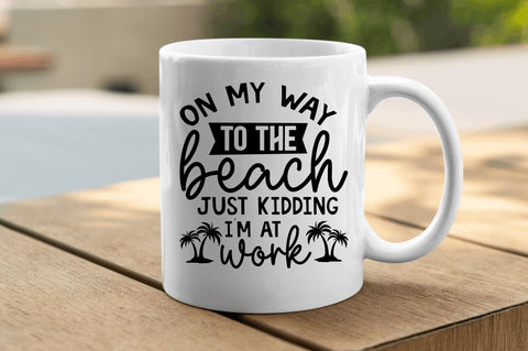 On my way to the beach SVG SVG Regulrcrative 