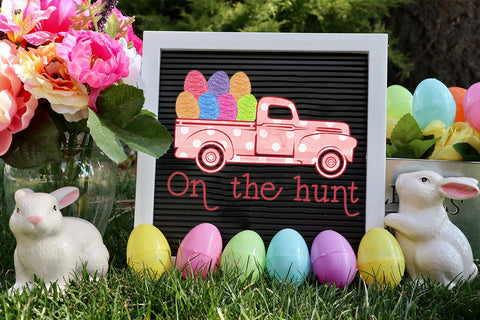 On the Hunt Easter Sublimation Designs -Sublimation Easter Sublimation Happy Printables Club 