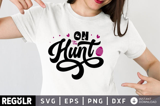 On the hunt SVG SVG Regulrcrative 