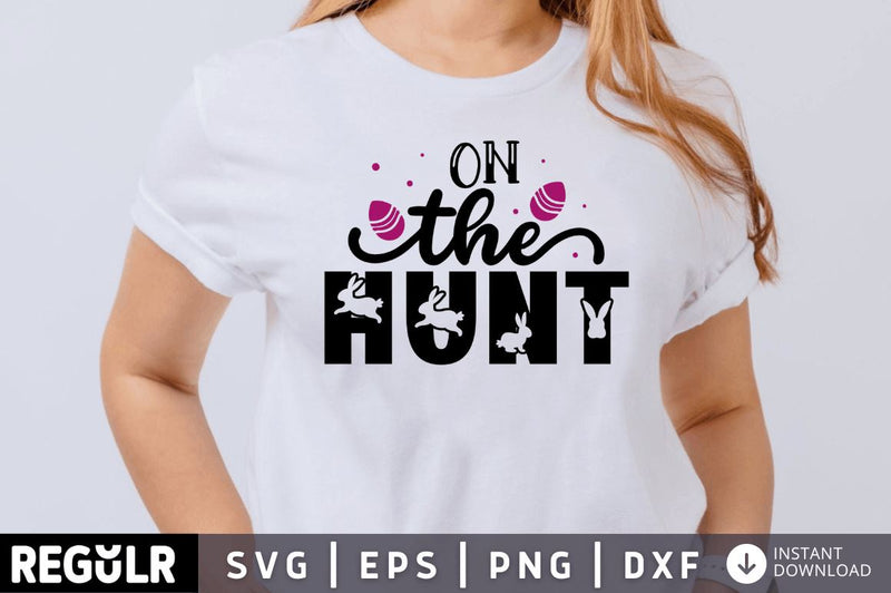 On the hunt SVG SVG Regulrcrative 