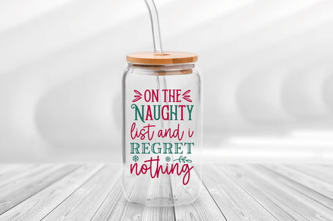 On the naughty list and i regret SVG Design SVG Regulrcrative 