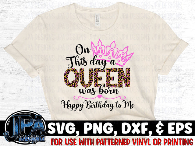 On this day on Queen was Born svg SVG JPA Designz 