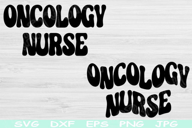 Oncology Nurse Svg Dxf Cut Files, Nurse Life Svg, Cancer Nurse Svg Files For Cricut, Oncology Nurse Png Silhouette Digital Download Designs SVG TiffsCraftyCreations 