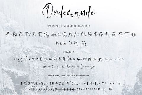 Ondemande Font Stefani Letter 
