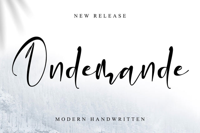 Ondemande Font Stefani Letter 