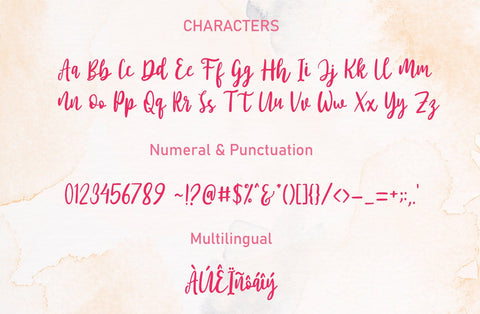 One And Only Font Yuby 