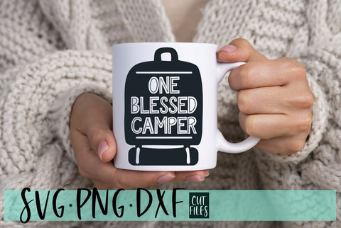 One Blessed Camper SVG | Camping Design SVG RedFoxDesignsUS 