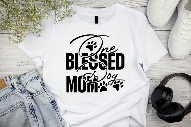 One Blessed Dog Mom SVG SVG MStudio 