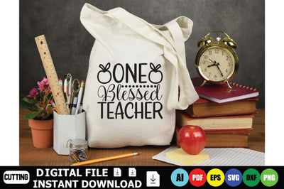 One Blessed Teacher SVG Shahin alam 