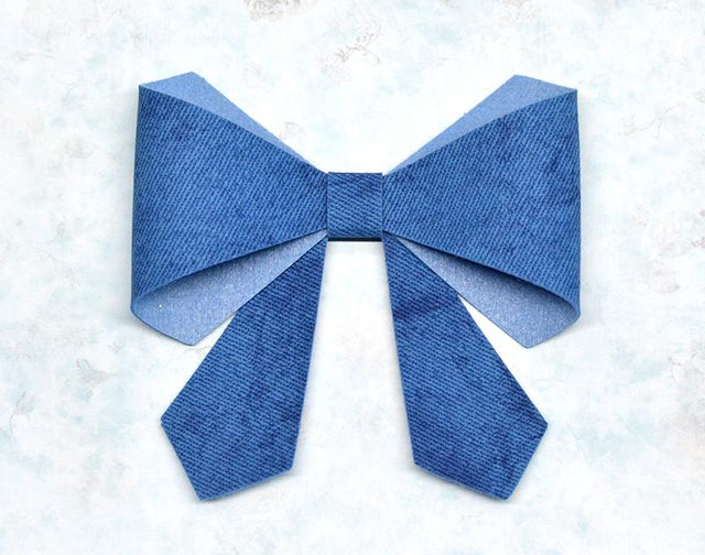 One-colored bow template SVG ArtiCuties 