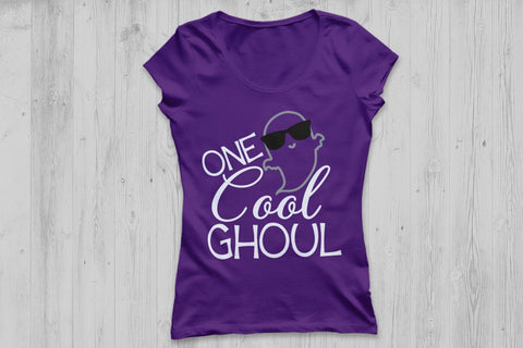 One Cool Ghoul| Halloween SVG Cutting Files SVG CosmosFineArt 
