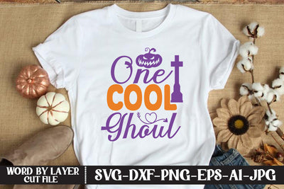 One Cool Ghoul SVG CUT FILE SVG MStudio 