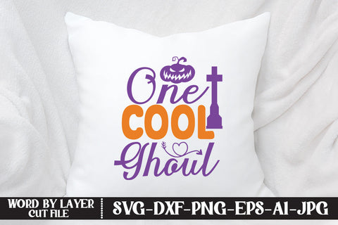 One Cool Ghoul SVG CUT FILE SVG MStudio 