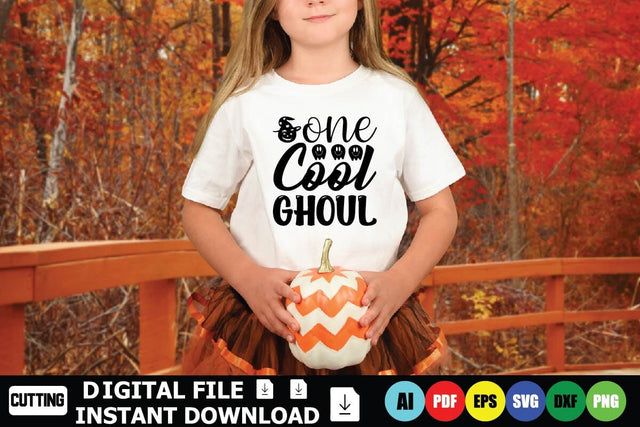 One Cool Ghoul SVG Shahin alam 