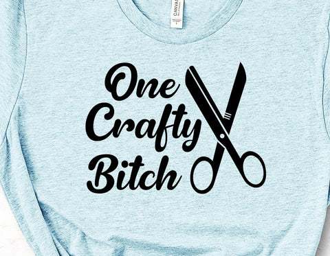 One Crafty Bitch SVG | So Fontsy SVG Crafting After Dark 