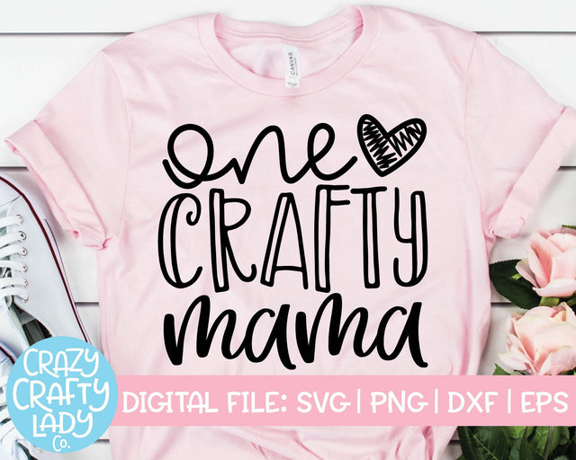One Crafty Mama | Crafting SVG Cut File SVG Crazy Crafty Lady Co. 