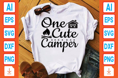 One Cute Camper SVG Craftlabsvg24 