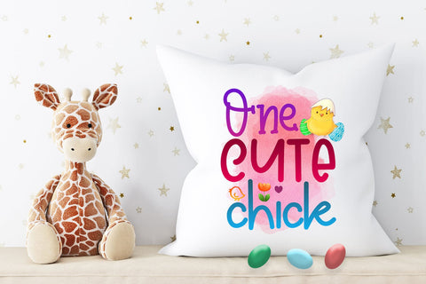 One Cute Chick PNG I Easter Sublimation I Easter PNG Sublimation Happy Printables Club 