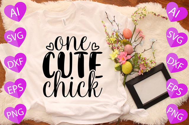One Cute Chick SVG CraftlabSvg29 
