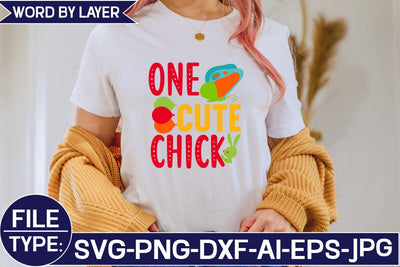 One Cute Chick SVG Cut File SVG Studio Innate 
