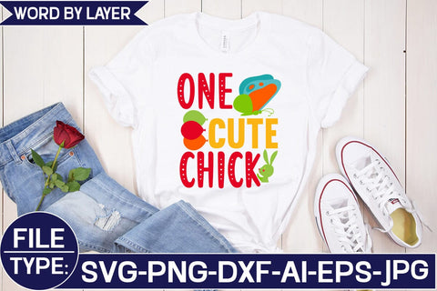 One Cute Chick SVG Cut File SVG Studio Innate 