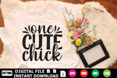 One Cute Chick SVG Shahin alam 