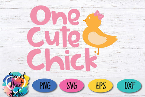 One Cute Chick SVG Special Heart Studio 