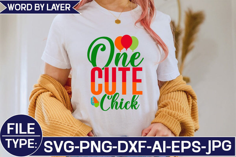 One Cute Chick svg SVG Studio Innate 