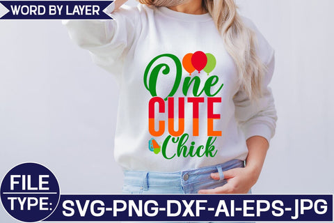 One Cute Chick svg SVG Studio Innate 
