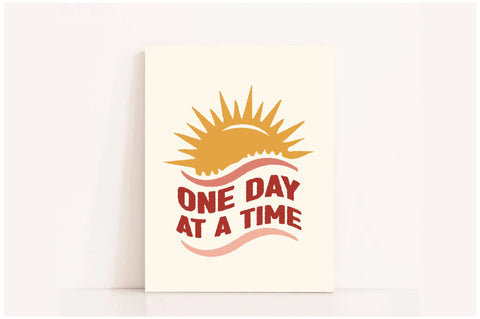 One Day at a Time Sublimation Sublimation Jagonath Roy 