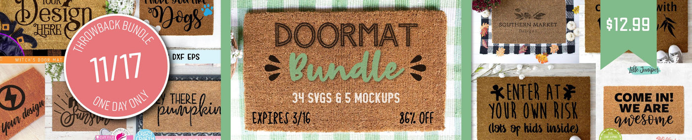 One Day Only Throwback: Doormat Bundle