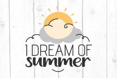 One Dream Of Summer Svg SVG cricutfilesmg 