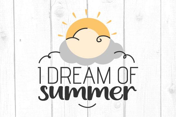 One Dream Of Summer Svg SVG cricutfilesmg 