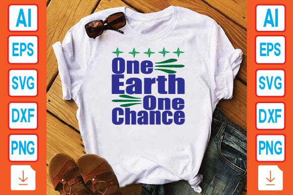 One Earth One Chance SVG Craftlabsvg24 