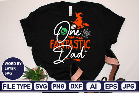 One Fantastic Dad SVG Cut File SVGs,Quotes and Sayings,Food & Drink,On Sale, Print & Cut SVG DesignPlante 503 