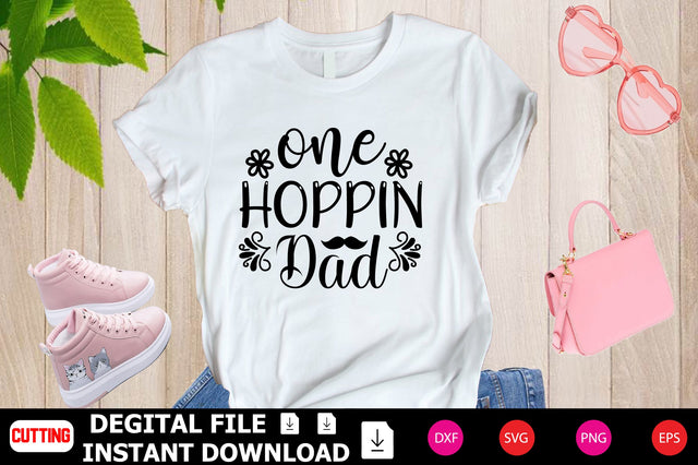 One Hoppin Dad SVG Shahin alam 