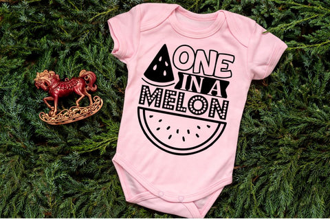 One in a melon, baby SVG SVG DESIGNISTIC 