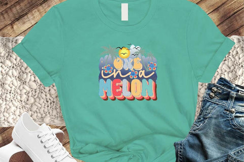 One in a Melon Sublimation SVGArt 