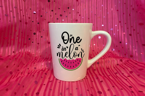 One in a melon svg, Summer Melon svg saying SVG SmmrDesign 