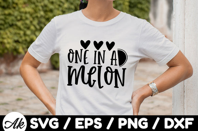 One in a melon svg SVG akazaddesign 