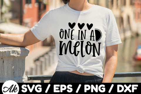 One in a melon svg SVG akazaddesign 