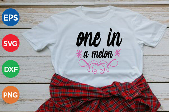 one in a melon SVG thesvgfactory 