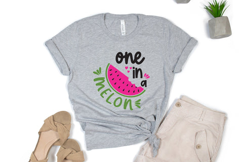 One in a Melon Svg vol-03, Summer Melon Svg SVG SmmrDesign 