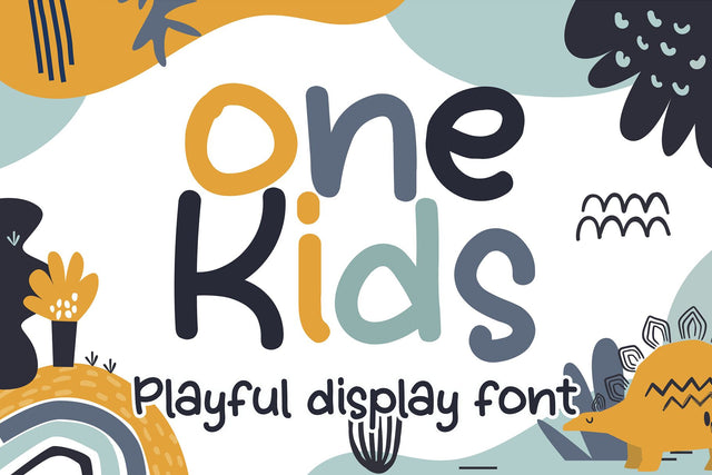 One Kids Font Mozzatype 