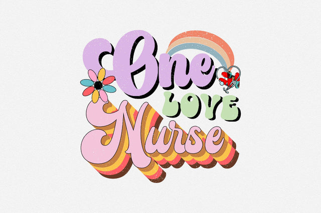 one love nurse Sublimation SVGArt 